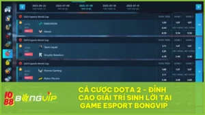 Cá cược DOTA 2 - Trải nghiệm đỉnh tại top 1 làng game MOBA 1 Cá cược DOTA 2 - Tựa game đỉnh cao trong làng Esport tại BONGVIP