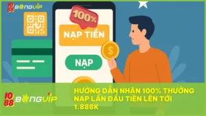 BongVip IO88 | 100% Thưởng nạp lần đầu tiên - Rực lửa khai màn cùng tân thủ 2 BongVip IO88 | 100% Thưởng nạp lần đầu tiên - Rực lửa khai màn cùng tân thủ