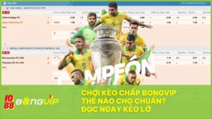 Chơi kèo chấp BONGVIP thế nào cho chuẩn? Đọc ngay kẻo lỡ 2 Kèo chấp BONGVIP là gì? Bí quyết đọc kèo chuẩn không cần chỉnh