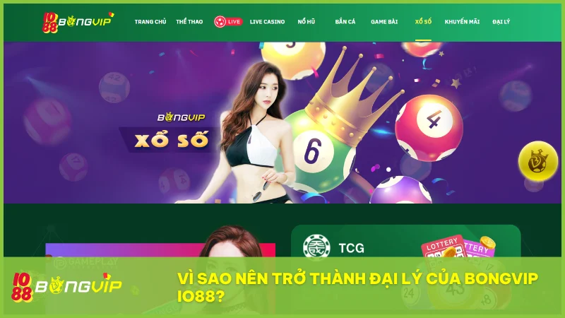 Hướng dẫn đăng ký đại lý BongVip IO88 chi tiết và hiệu quả nhất 2025 2 Trở thành đại lý BongVip giúp bạn kiếm tiền thụ động không rủi ro và được hỗ trợ toàn diện